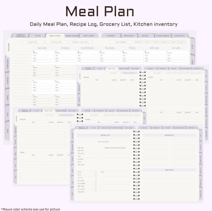 Premium Digital Planner 2023, 2024 and Undated Ipad Goodnotes, 350 PNG Pre Cropped Stickers, Samsung, Daily Planner Planner Digital Dated V1 - Digital Agenda Co.