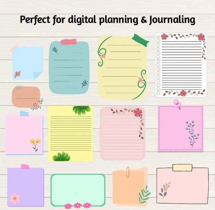 Spring Digital Stickers - 200+ Goodnotes file, Pre-Cropped Individuals, PNGs Digital Stickers, Pre-cropped iPad Stickers, - Digital Agenda Co.