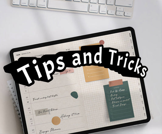 Digital Stickers Tips and Tricks - Digital Agenda Co.